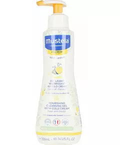 Cleansing gel for face and body with Cold Cream Mustela Baby-Child 300 ml