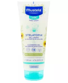 Mustela Stelatopia Shower Gel 200 ml
