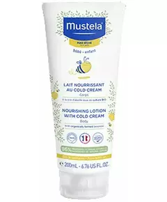 Body lotion with Cold Cream Mustela Baby-Child 200 ml