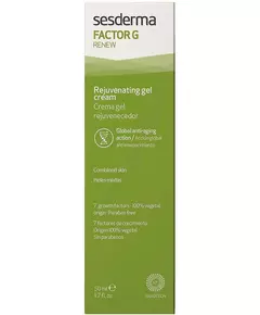 Anti-Ageing Cream Factor G Renew Sesderma Combination skin (50 Ml)