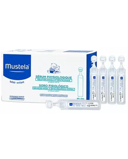 Physiological solution Mustela Baby-Child 18 x 5 ml (medical device)