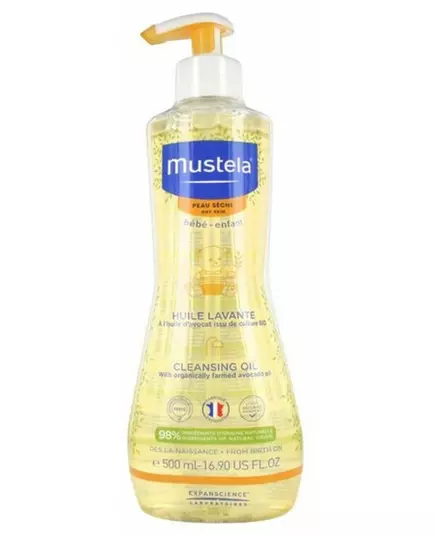 Mustela Bébé cleansing oil for dry skin 500 ml