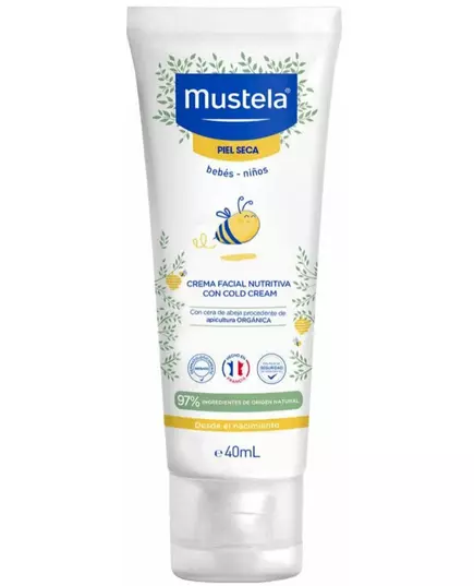 Nourishing face cream with Cold Cream Mustela Baby-Child 40 ml