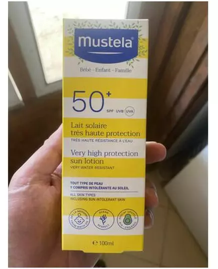 Mustela Baby-Child Sunscreen Milk SPF50+ 100 ml, image 3