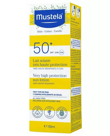 Mustela Baby-Child Sunscreen Milk SPF50+ 100 ml, image 5