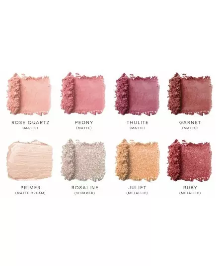 SWATI Cosmetics RHODOCHROSITE EYE SHADOW + PRESSED PIGMENTS PALETTE, RHODOCHROSITE, image 3